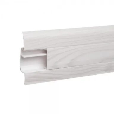 Купить Плинтус напольный ПВХ Royal 76x23x2500 мм Клен сибирский в интернет-магазине Akvilon.kz