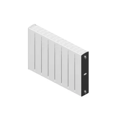 Купить Радиатор биметаллический 350x80 мм 8 секций Rifar Supremo RAL 9016/цвет Антрацит в интернет-магазине Akvilon.kz