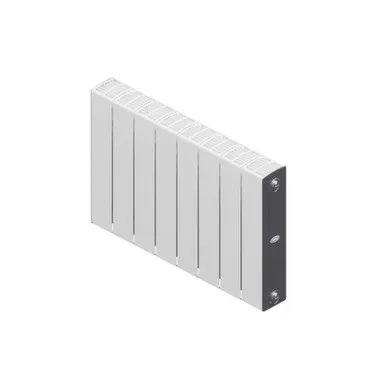 Купить Радиатор биметаллический 350x80 мм 8 секций Rifar Supremo RAL 9016/цвет Титан в интернет-магазине Akvilon.kz
