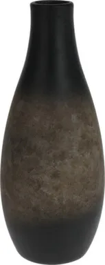 Купить Ваза декоративная 10,3x10,3x25,5 см коричневая, Koopman в интернет-магазине Akvilon.kz