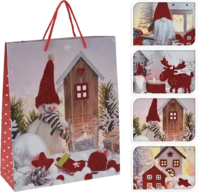 Купить Пакет подарочный, разм. 26x10x32см, в асс, Koopman в интернет-магазине Akvilon.kz