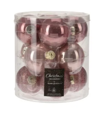 Купить Ёлочное украшение Шар диам. 6см, набор 12шт, Koopman в интернет-магазине Akvilon.kz