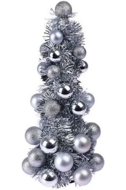 Купить Статуэтка Ель с шариками (35шт), разм. 15x15x33см, Koopman в интернет-магазине Akvilon.kz