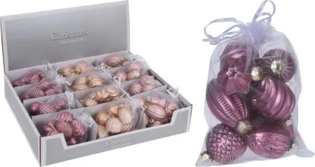 Купить Ёлочное украшение, диам. 5см, набор 10шт, в асс, Koopman в интернет-магазине Akvilon.kz