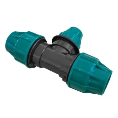 Купить Тройник ПНД компрессионный переходной 32/25/32 мм Jakko в интернет-магазине Akvilon.kz