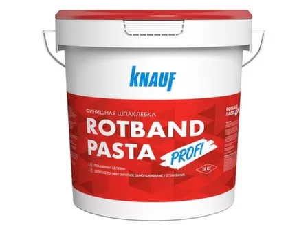 Купить Шпаклевка финишная Ротбанд Паста, 18 кг, Knauf в интернет-магазине Akvilon.kz