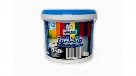 Купить Эмаль Favorit для радиаторов и металла акрил 1кг в интернет-магазине Akvilon.kz