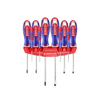 Купить Набор отвёрток, 10 шт, EMTOP в интернет-магазине Akvilon.kz