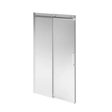 Купить Душевая дверь Cristallo, раздвижная, никель брашированны, 1200x2100 мм, Kerama Marazzi в интернет-магазине Akvilon.kz