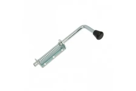 Купить Задвижка врезная ЗД-10, 105x40 мм, круглый ригель D14 мм, L247 мм, цинк, 1 шт, Tech-Krep в интернет-магазине Akvilon.kz