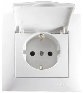 Розетка с крышкой Заря в интернет-магазине Akvilon.kz