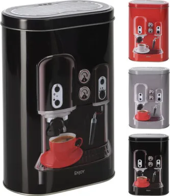 Купить Банка для хранения с крышкой металлическая, Koopman в интернет-магазине Akvilon.kz