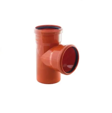 Купить Тройник прямой для наружной канализации d 110 мм, РТП в интернет-магазине Akvilon.kz