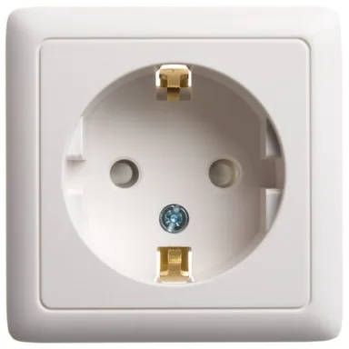 Купить Розетка 1- мест. 10А з/к з/ш Хит в интернет-магазине Akvilon.kz
