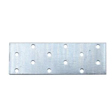 Купить Пластина перф.ПС 40x120x2,0мм (белый цинк 1 шт), Стройбат в интернет-магазине Akvilon.kz