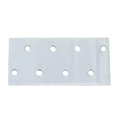 Купить Пластина перф.ПС 40x80x2,0мм (белый цинк 1 шт), Стройбат в интернет-магазине Akvilon.kz