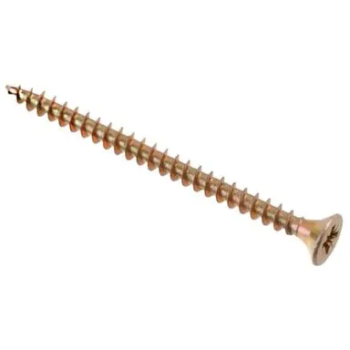 Купить Саморезы универсальные 4,5x70 (желтый цинк 6 шт), Стройбат в интернет-магазине Akvilon.kz