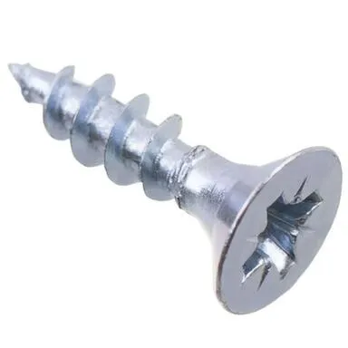 Купить Саморезы универсальные 4x16 (белый цинк 25 шт), Стройбат в интернет-магазине Akvilon.kz