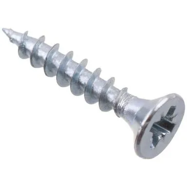 Купить Саморезы универсальные 4x20 (белый цинк 200 шт), Стройбат в интернет-магазине Akvilon.kz