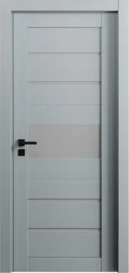 Купить Дверь межкомнатная ЭКО Deliss 303 Сатинат инвойс грей 800 Владимирская дверная компания в интернет-магазине Akvilon.kz