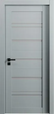 Купить Дверь межкомнатная ЭКО Deliss 309 Сатинат инвойс грей 700 Владимирская дверная компания в интернет-магазине Akvilon.kz
