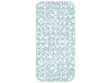 Купить Коврик для ванны Паутинка, дымчато-голубой, 35x72 см, Vilina в интернет-магазине Akvilon.kz