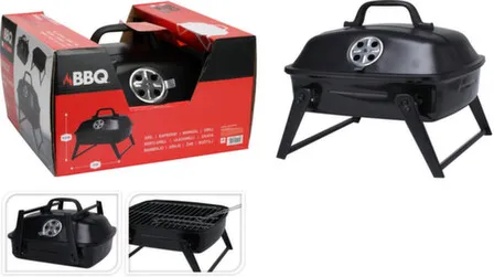 Купить Мангал портативный уличный с крышкой, 35x31,5x32 см, Koopman в интернет-магазине Akvilon.kz