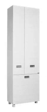 Купить Пенал Cube с корзиной для белья 60 см, Домино в интернет-магазине Akvilon.kz