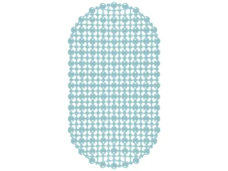 Купить Коврик для ванны Комфорт, дымчато-голубой, 36x65 см, Vilina в интернет-магазине Akvilon.kz