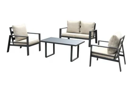 Комплет мебели для сада: кресло одноместное 2 шт 76×84×84см диван двухместный 136,5×84×84см в интернет-магазине Akvilon.kz