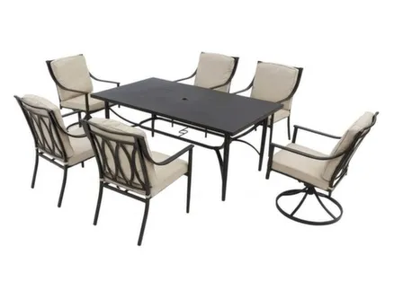 Комплект мебели для сада: стол 173×102×75 см стул 6 шт 60×62×91 см в интернет-магазине Akvilon.kz Комплект мебели для сада: стол 173×102×75 см стул 6 шт 60×62×91 см в интернет-магазине Akvilon.kz