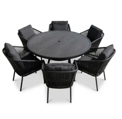 Комплект мебели для сада: стол 148×73 см стул 6 шт 60×58×75 см в интернет-магазине Akvilon.kz Комплект мебели для сада: стол 148×73 см стул 6 шт 60×58×75 см в интернет-магазине Akvilon.kz