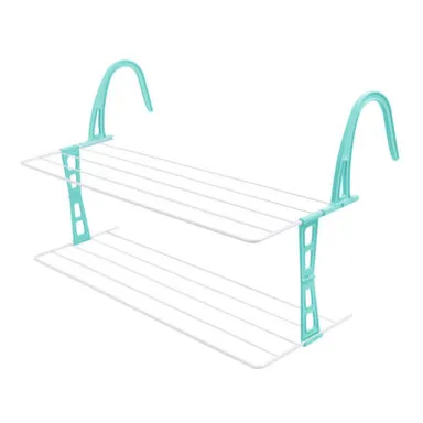 Купить Сушилка для белья на радиатор, сушильное полотно 6,2 м, максимальная нагрузка 8 кг, СБ6-65П/Б, белая, Nika в интернет-магазине Akvilon.kz