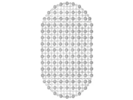 Купить Коврик для ванны Комфорт, прозрачный, 36x65 см, Vilina в интернет-магазине Akvilon.kz