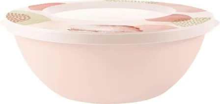Купить Миска с крышкой Plast Team Pastel 3л персиковая карамель в интернет-магазине Akvilon.kz