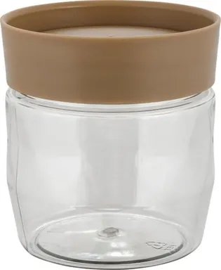 Купить Банка для сыпучих продуктов Plast Team Stockholm 0,5л пепельный жемчуг в интернет-магазине Akvilon.kz