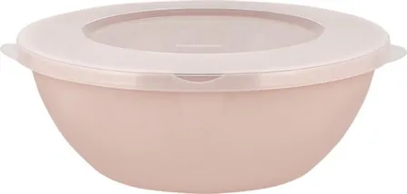 Купить Миска с крышкой HELSINKI 2л персиковая карамель в интернет-магазине Akvilon.kz