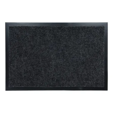 Купить Коврик влаговпитывающий, ребристый Trip, серый, 50x80 см, Vortex в интернет-магазине Akvilon.kz