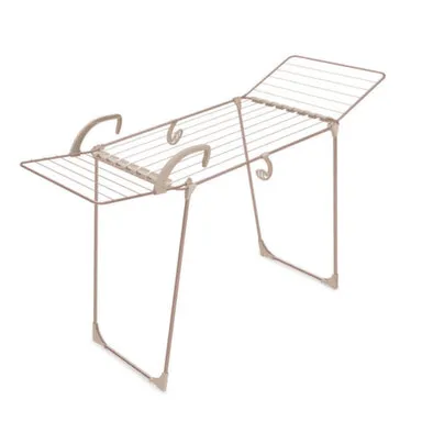 Купить Сушилка для белья напольная, сушильное полотно 18 м, максимальная нагрузка 15 кг, СБ10/РЗ, розовое золото, Nika в интернет-магазине Akvilon.kz