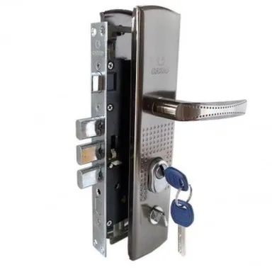 Купить Замок САЗАР врезной с ручками,левый в интернет-магазине Akvilon.kz