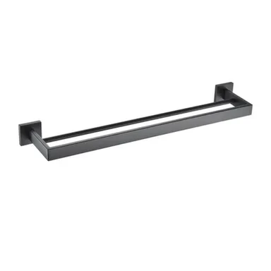 Купить Держатель для полотенец двойной черный матовый, Vilonty в интернет-магазине Akvilon.kz