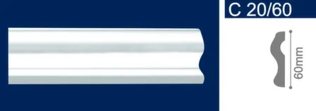 Купить Молдинг 60x2000мм, Solid в интернет-магазине Akvilon.kz