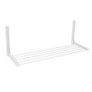 Купить Сушилка для белья настенная складная, сушильное полотно 4 м, максимальная нагрузка 5 кг, СН80/Б, белая, Nika в интернет-магазине Akvilon.kz