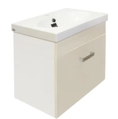 Купить Тумба подвесная NEXT беж с умывальником Next 60,SANITA в интернет-магазине Akvilon.kz