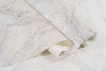 Купить Обои виниловые на флизелиновой основе Лазурит, база, серый светлый, 1,06x10 м, Артекс в интернет-магазине Akvilon.kz