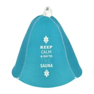 Шапка банная "Keep calm" в интернет-магазине Akvilon.kz