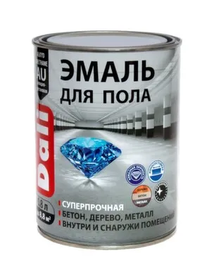Купить Эмаль суперпрочная для пола красно-коричневая, Dali 0,8 в интернет-магазине Akvilon.kz