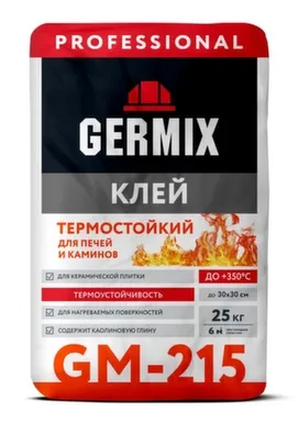 Купить Клей термостойкий GM-215 PRO, 25 кг, Germix в интернет-магазине Akvilon.kz