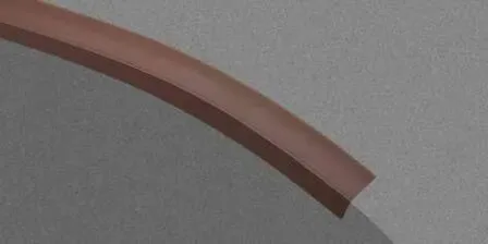 Купить Угол ПВХ арочный 25x12x2700 мм Бежевый, Пластал в интернет-магазине Akvilon.kz