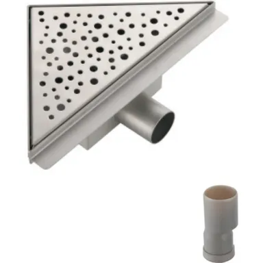 Купить Трап горизонтальный угловой 200x200мм с выпуском d40мм, Gappo в интернет-магазине Akvilon.kz